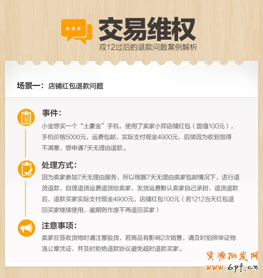 小二面對(duì)面支招,淘寶交易維權(quán)問題終極解析經(jīng)典案例分析6