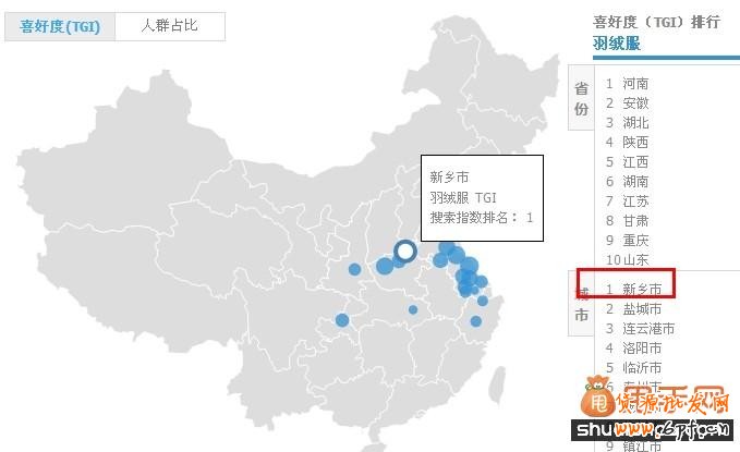 打造爆款顧客分析中地域分析