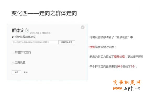 鉆展變化四:定向之群體定向