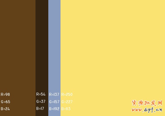 最舒服的顏色搭配值,很有用哦,特別是做設(shè)計(jì)的!!