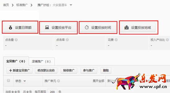 直通車基礎操作