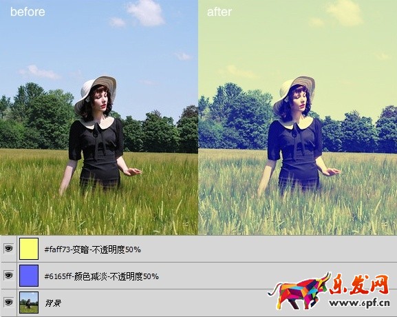 ps圖片調色技巧