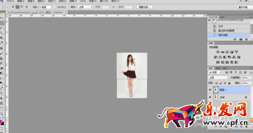 怎么快速修淘寶模特圖