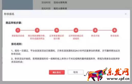 限時秒殺報名注意事項