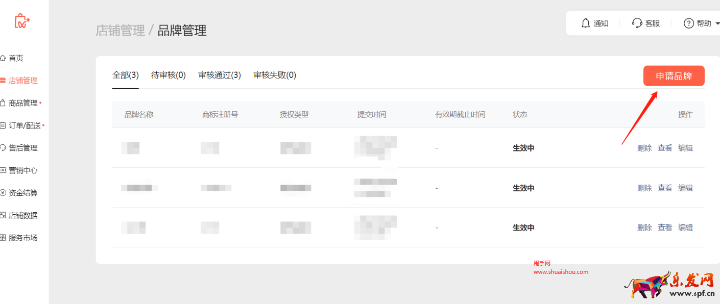 視頻號小店品牌申請
